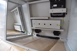 HPU Barrier Enclosure, control panel