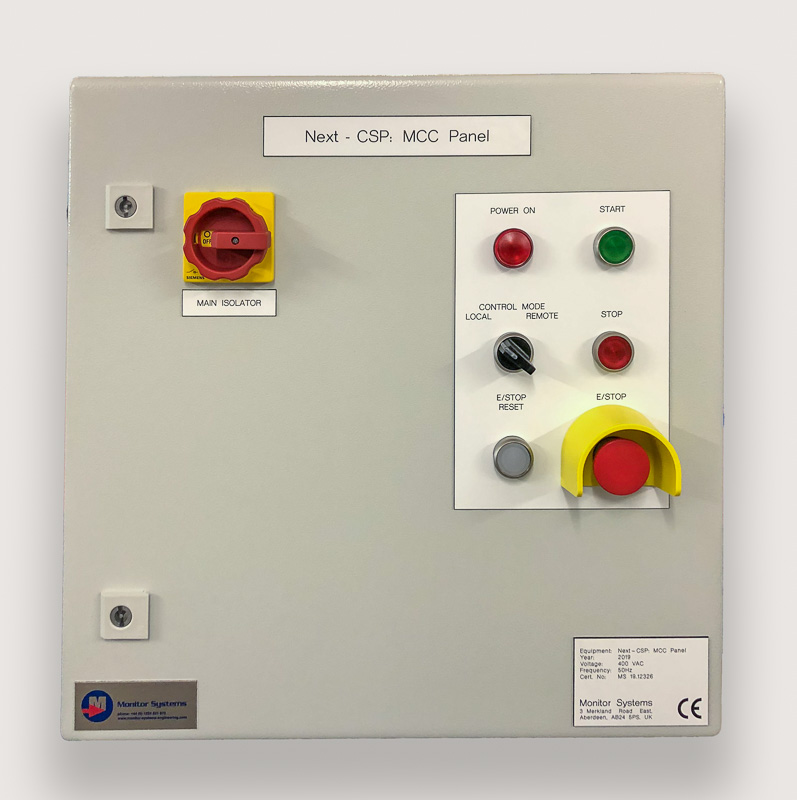 Elevator Control Panel Closed