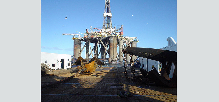 Sedco 714 Semi-Submersible Rig